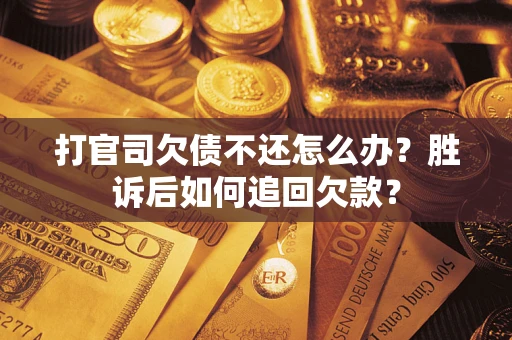 北京打官司欠债不还怎么办？胜诉后如何追回欠款？