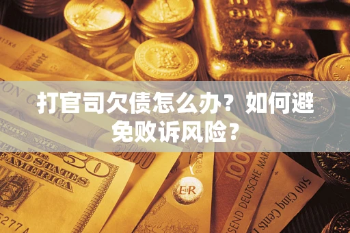 北京打官司欠债怎么办？如何避免败诉风险？