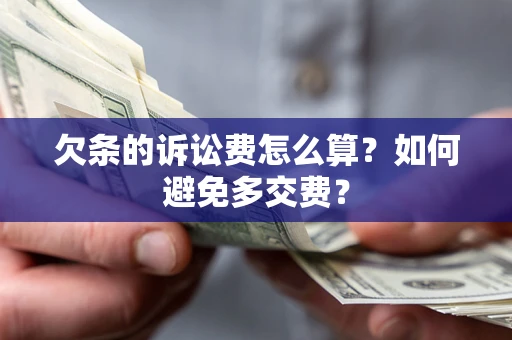 北京欠条的诉讼费怎么算？如何避免多交费？