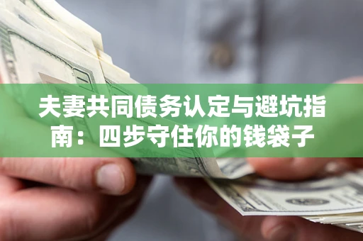 北京夫妻共同债务认定与避坑指南：四步守住你的钱袋子