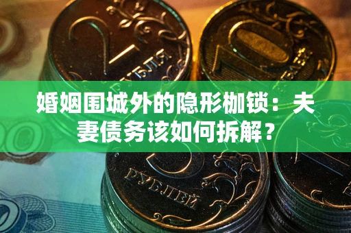 北京婚姻围城外的隐形枷锁：夫妻债务该如何拆解？