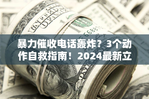 北京暴力催收电话轰炸？3个动作自救指南！2024最新立案标准全解析